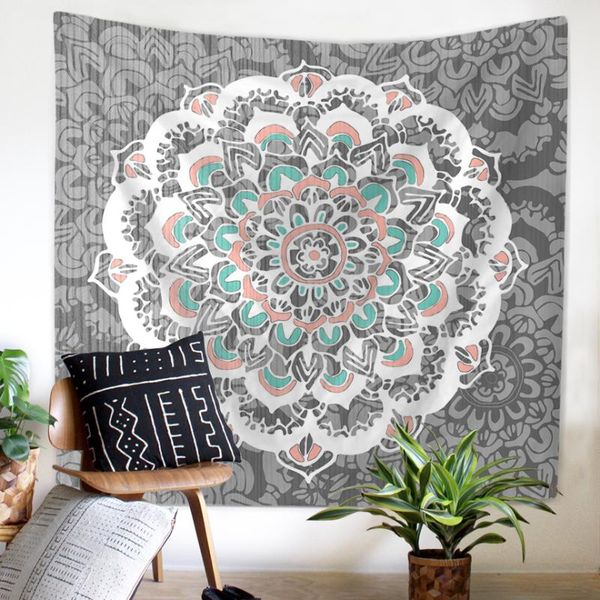 

tapestries hd national india wind mandala tapestry hippie wall hanging home decor macrame table cloth yoga mattress
