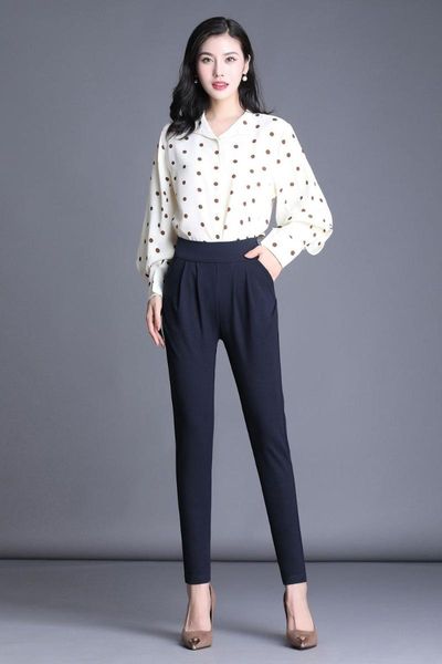 

828.high waist women jeans buttons female women's pants & capris, Black;white