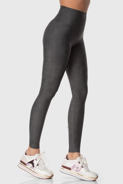 

women's leggings superstacy high waist gray sports, Black