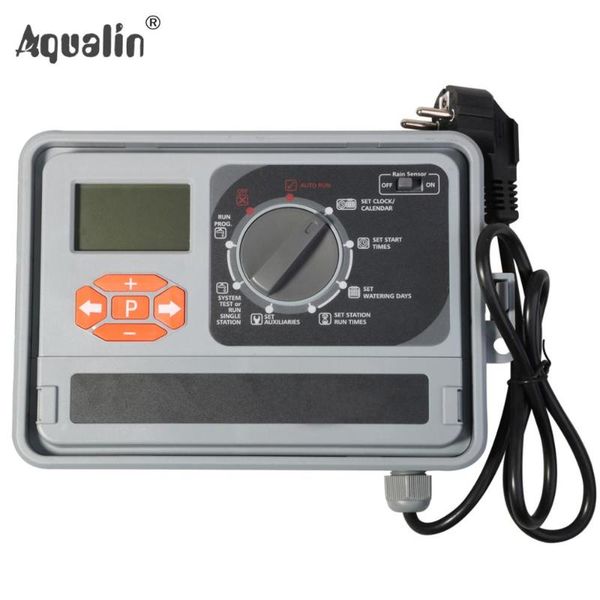 

station garden automatic irrigation controller water timer watering system with eu standard internal transformer #10469 equipments