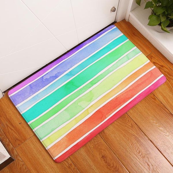 

carpets 2021 home decor brilliant color pattern non-slip kitchen rugs for living room floor mats 40x60 50x80cm