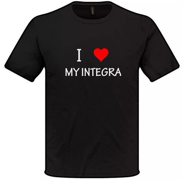 

i love heart my integrates t shirt s-xxl man woman gift car, White;black