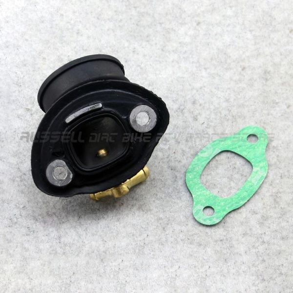 

carb air intake manifold pipe inlet carburetor connector adapter for piaggio 125 150 rai125 typhoon zongshen 125cc gy6 motorcycle fuel syste