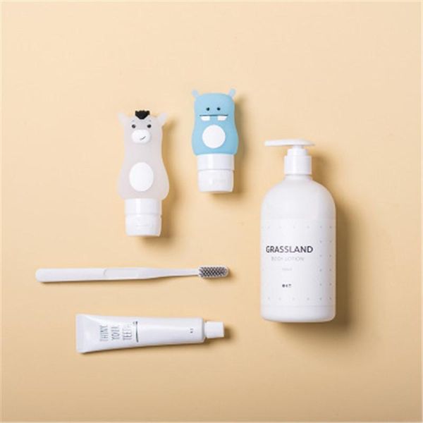 

bathroom storage & organization original product cartoon travel split bottle shampoo shower gel lotion business cosmetic