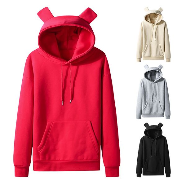 

2021 autumn winter new european women's casual hoodie fashion pullover splicing, Blue;black