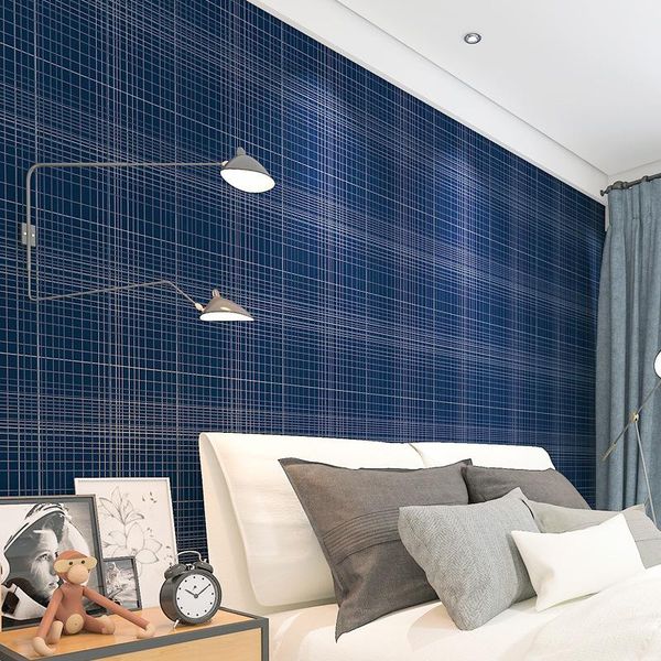 

wallpapers modern scottish line wall paper roll lattice for background walls living room bedroom decoration contact