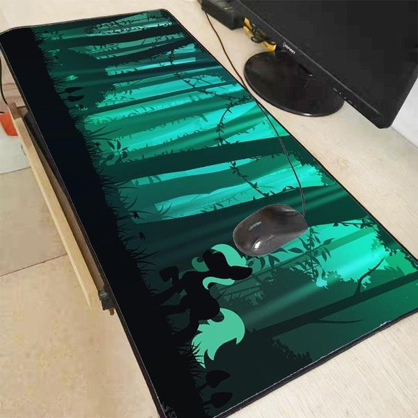 

mouse pads & wrist rests mrg forest landscape large gaming pad gamer computer big mat locking edge speed mousepad keyboard desk