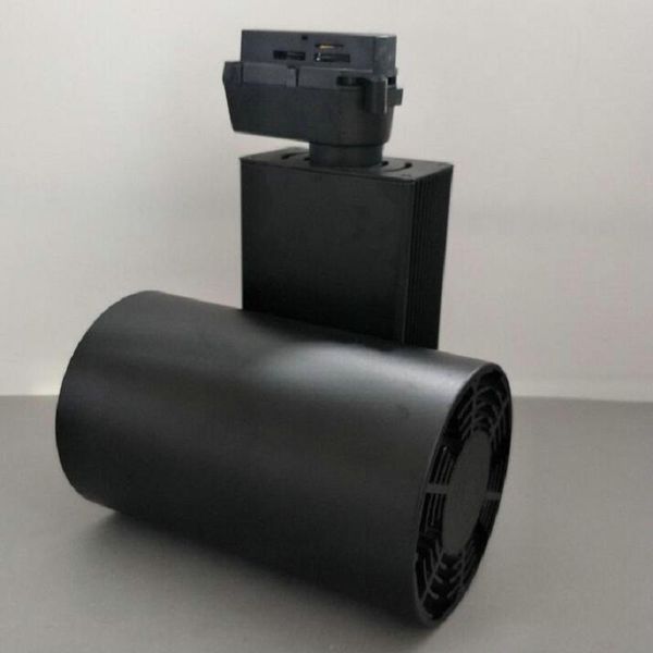 

track light lighting cob 20w 30w clothing shop windows showroom exhibition spotlight ceiling rail spot lamp lights