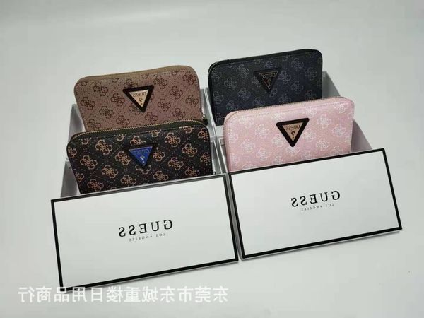 

gs classic printing medium and long women's wallet card bag gift box