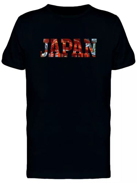 

japan cool travel lovers quote tee men's -image by shutterstock, White;black