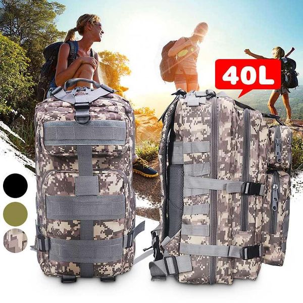 

outdoor bags military rucksacks nylon 30/40l waterproof tactical backpack sports camping hiking trekking fishing hunting