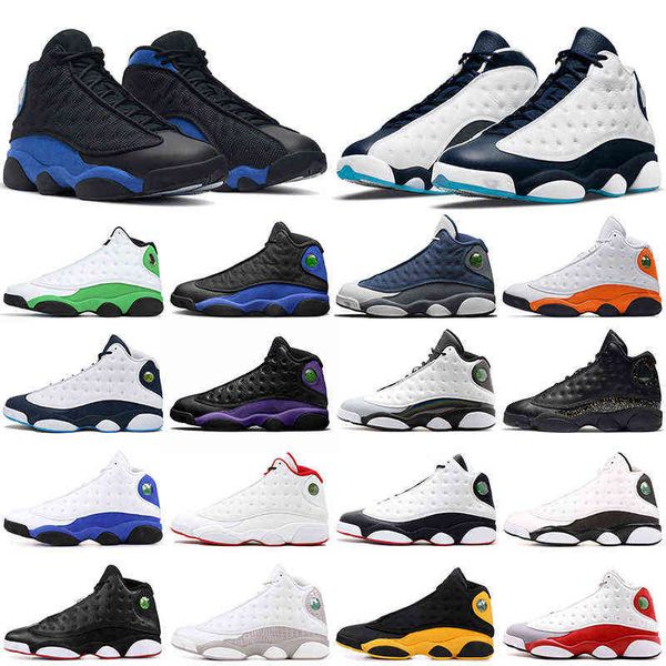

fashion jumpman 13s 13 men basketball shoes dark powder blue court purple red flint black bat aurora green mens women outdoor sports