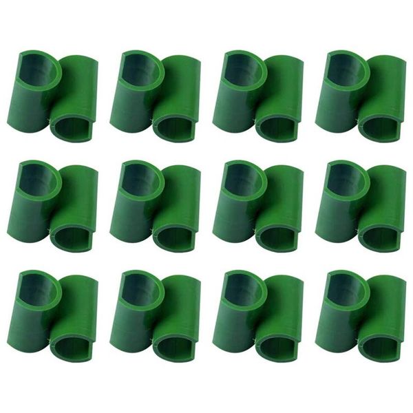 

other garden supplies 50pcs green adjustable trellis plant connector flower rattan plastic buckle clip 11mm