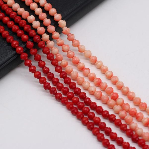 

other 5x5mm natural coral beaded mushroom shape loose beads for making diy jewerly necklace bracelet accessories