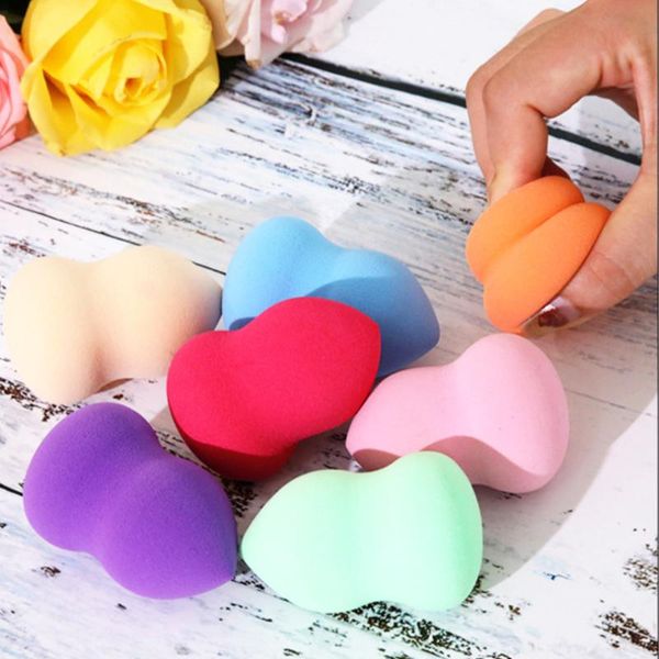 

sponges, applicators & cotton 1pcs face cosmetic puff makeup sponge powder dry and wet women beauty foundation blush blender make up tools