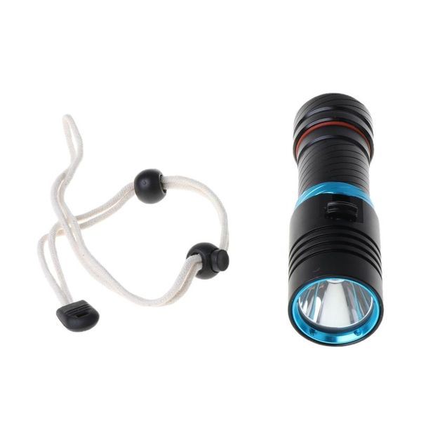 

flashlights torches y1ud portable led diving electric torch underwater waterproof dive lantern light lamp outdoor activities