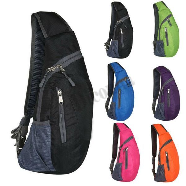 

backpack women men cross body sling bag outdoor shoulder sports chest bicycle