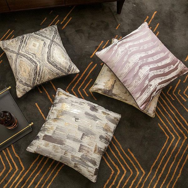 

exquisite jacquard decorative cushion cover geometric embroiderde pillow sofa car office chair pillowcase cushion/decorative