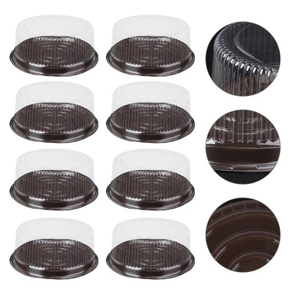 

gift wrap 30pcs cake boxes mousse packing dessert holders (coffee)