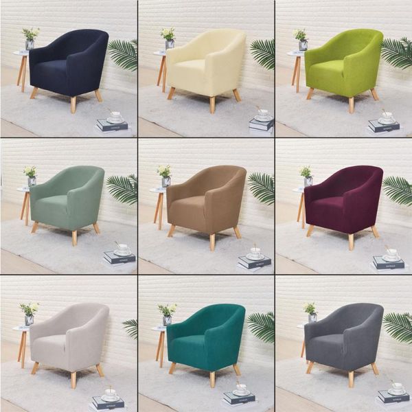 

stretch jacquard bar chair cover club arm slipcover study tub living room covers