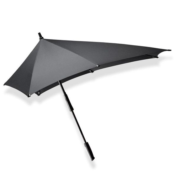 

umbrellas blue long handle umbrella windproof strong durable for rain and sun luxury paraguas equipment ll50um