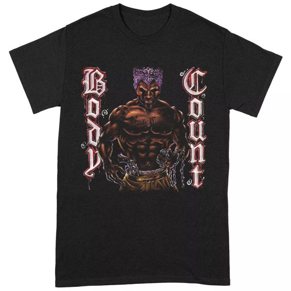 

body count 1992 cover official t-shirt men unisex, White;black