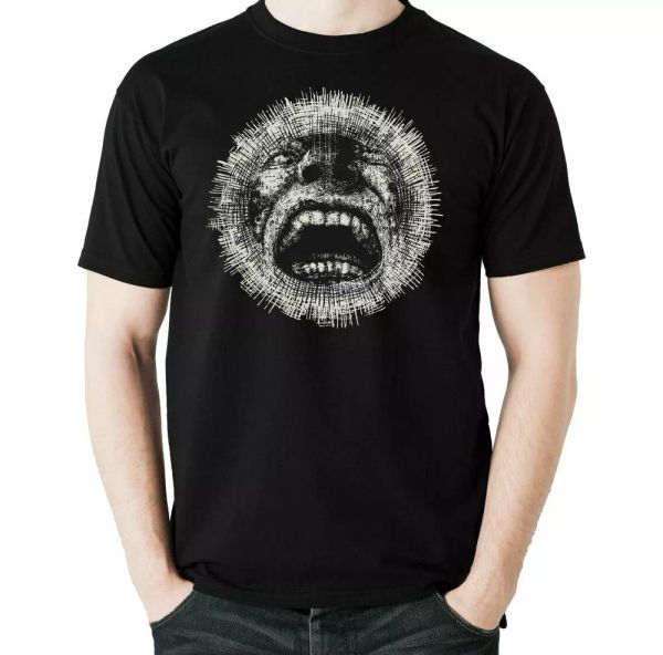 

biker skull motorcycle crazy face mens gothic style, White;black