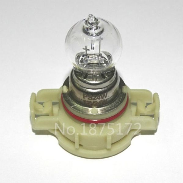 

car headlights 1x ps24w bulbs head lamps fog halogen lamp dc12v 24w automotive clear glass 4300k