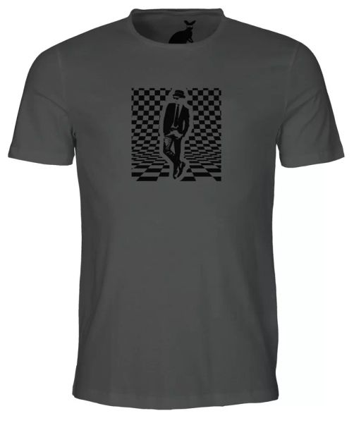 

Chilled Rude Boy MENS T SHIRT 2 tone two beat specials rudeboy the madness ska, White;black