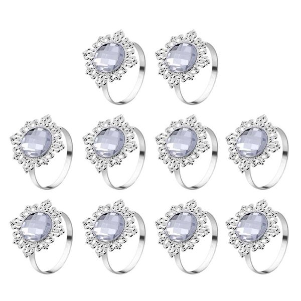 

10pcs delicate napkin rings fashion holders