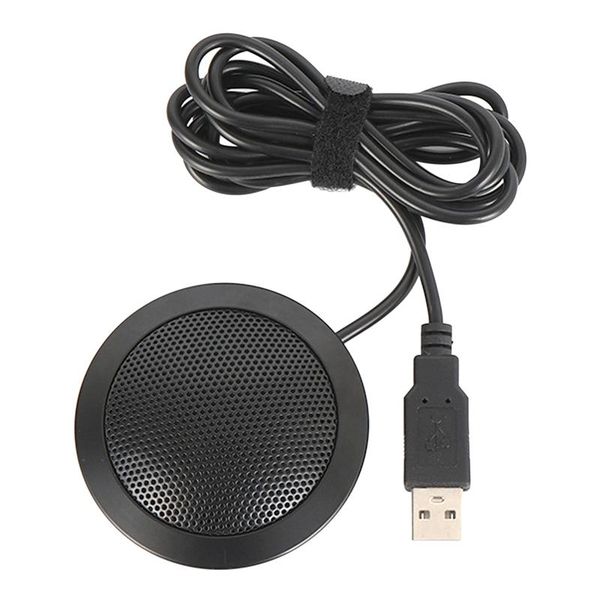 

sound cards usb microphone condenser computer mic for business conference pc lapvoice pickup