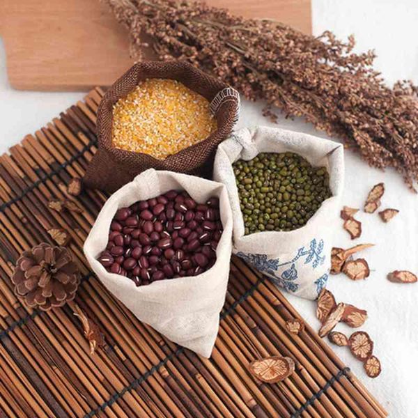 

coarse grains bags small sacks po props pography cloth storage