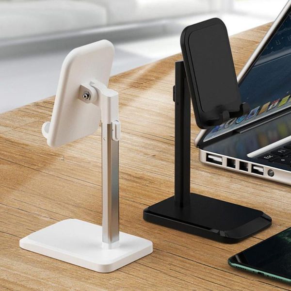 

universal desk phone holder adjustable mobile stand for cell tablet non-slip portable desksmartphone support bracket mounts & holders