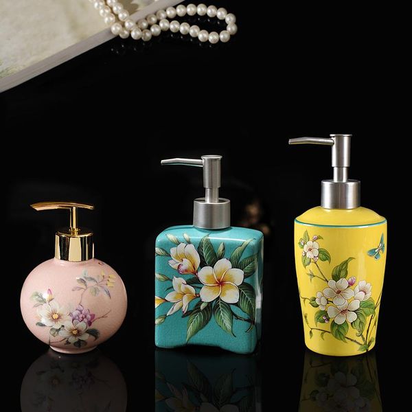 

el shampoo bottle beauty salon sannitizer replacement shower lotion pump travel ceramic bath accessory set