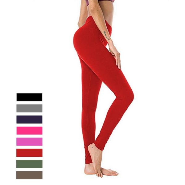 

women's leggings high waist women soft anti cellulite pants running sport workout plus size casual fintess, Black