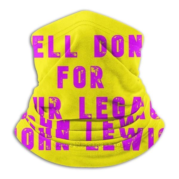 

scarves rep john lewis well done for your legacy / thanks-full scarf bandana headband outdoor climbing warmer face mask, Blue;gray