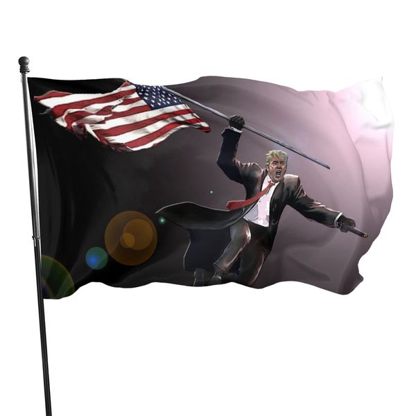 

keep america great first tank hero donald trump flag 90x150cm