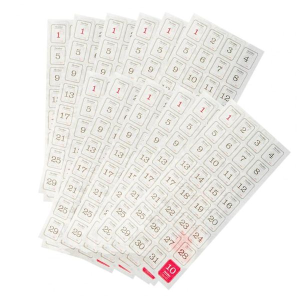 

small animal supplies 12 sheets of daily planner stickersclear and convenient paper student family calendar stickers