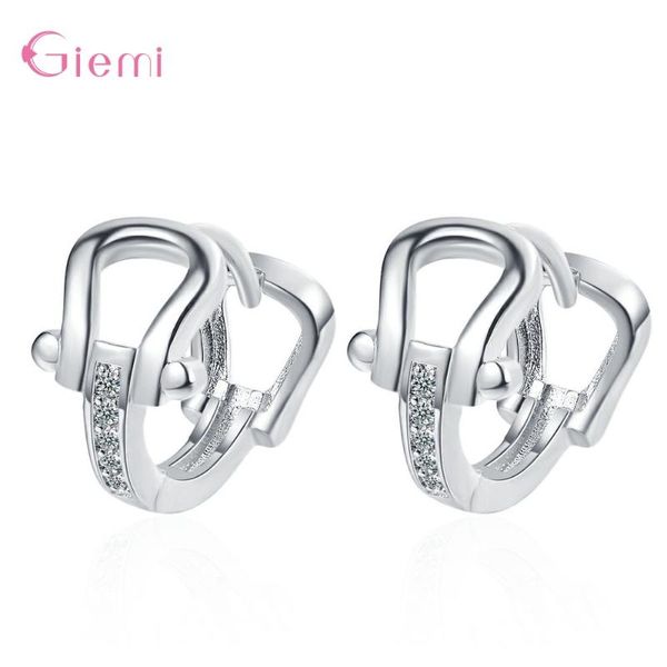 

hoop & huggie 925 sterling silver vintage crystal statement earrings for women girls trendy 2021 fashion jewelry valentines day gift, Golden;silver