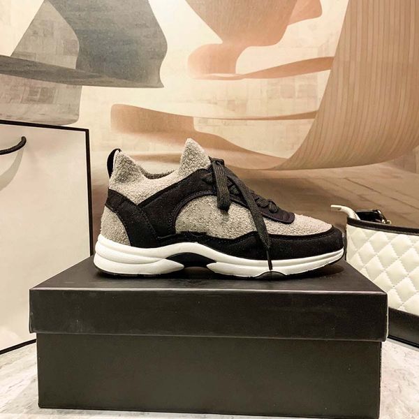 

fashion designer shoes real leather handmade multicolor gradient technical sneakers women famous shoe trainers bagshoe1978 31, Black