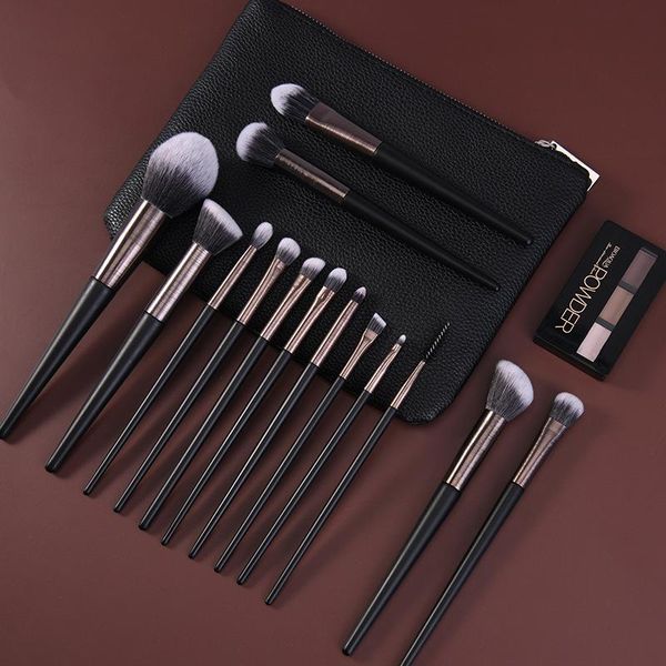 

makeup brushes professional beauty tools brush kit set of brus cometic bag female