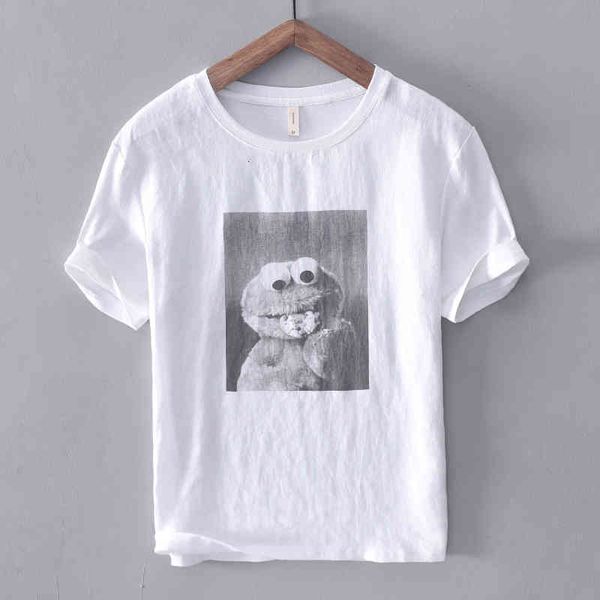 

men's t-shirts arrival short-sleeved linen shirt men brand casual white t-shirt mens solid fashion t shirts male camisa chemise 77re, White;black