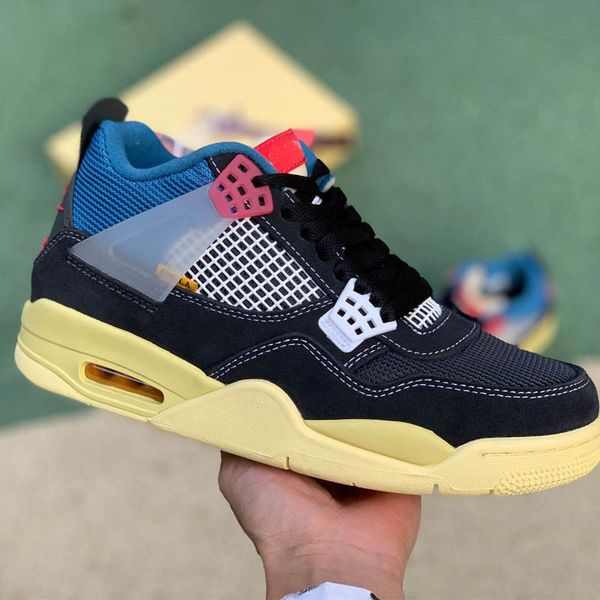 

jumpman basketball shoes 1 1s travis scotts 4 4s union noir guava ice obsidian unc fearless shipping with box men's and women's 0i