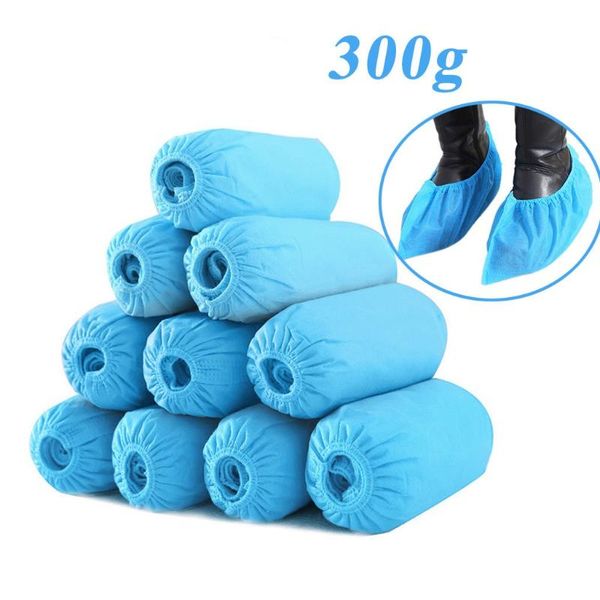

300g plastic disposable shoe covers cleaning overshoes outdoor rainy day carpet cover waterproof