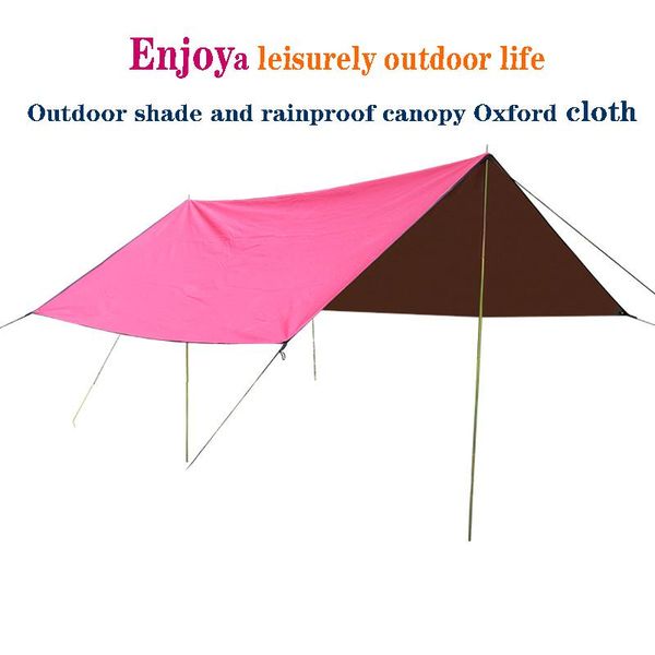 

tents and shelters 3x3m awning waterproof tarp tent shade ultralight garden canopy sunshade outdoor camping hammock rainbeach sun shelter