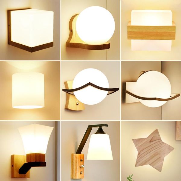 

wall lamp living room cozy and romantic bedroom bedside nordic creative corridor aisle light led