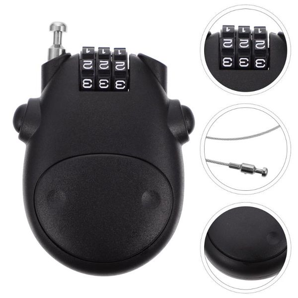 

bike locks road cable lock mini helmet digit password