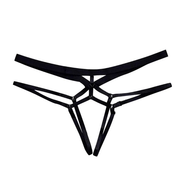 

women's panties women pantie strappy thong lace high elastic lingerie knickers underpants underwear comfortable and breathable lenceria, Black;pink