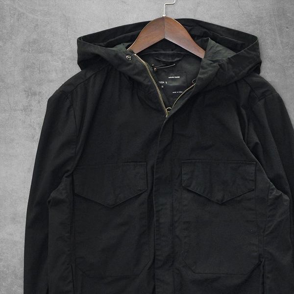 

men's trench coats jacket spring and autumn m65 harajuku style camouflage fashion assault suit tooling hooded windbreaker men, Tan;black