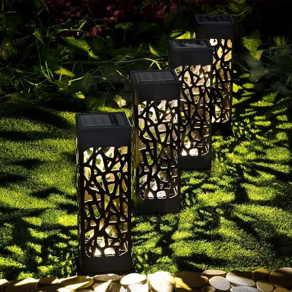 

solar lamps garden light waterproof led lawn lamp modern simplicity outdoor courtyard villa landscape bollards